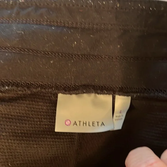 Athleta Black Skort with Zipper Details - Picture 4 of 4